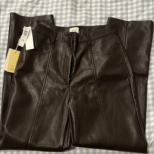 Aritzia Rebel Vegan Leather pants